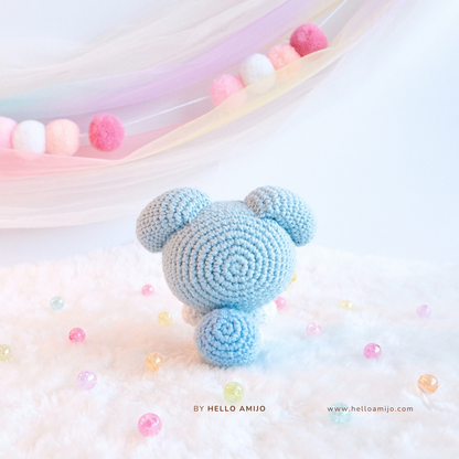 Blue Fairy Amigurumi Crochet Pattern PDF