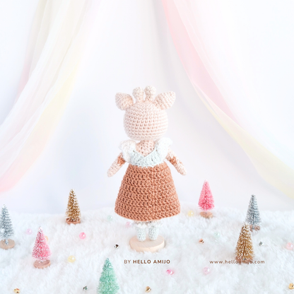 Penny the Giraffe Amigurumi Crochet Pattern PDF