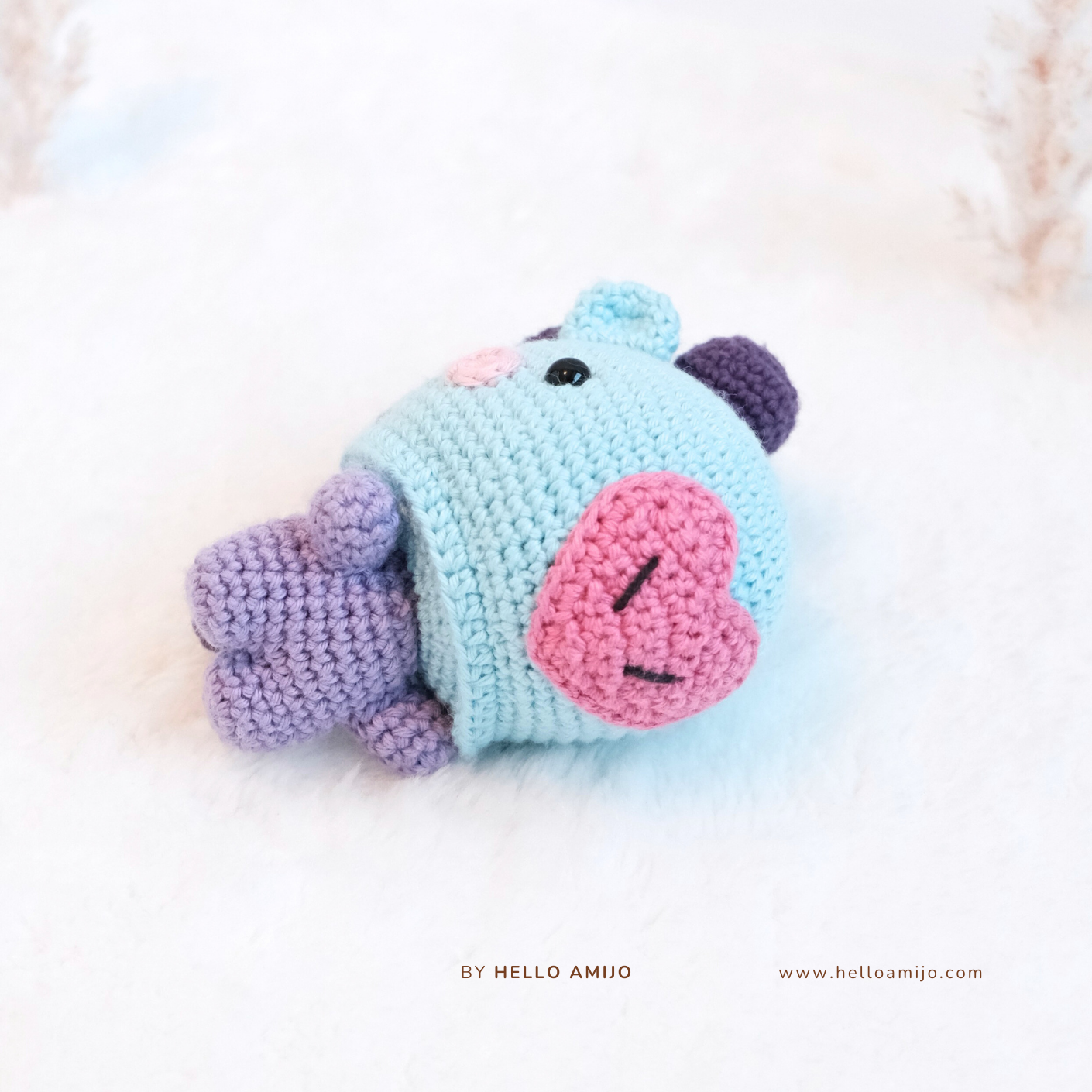 Cutie Horse Amigurumi Crochet Pattern PDF