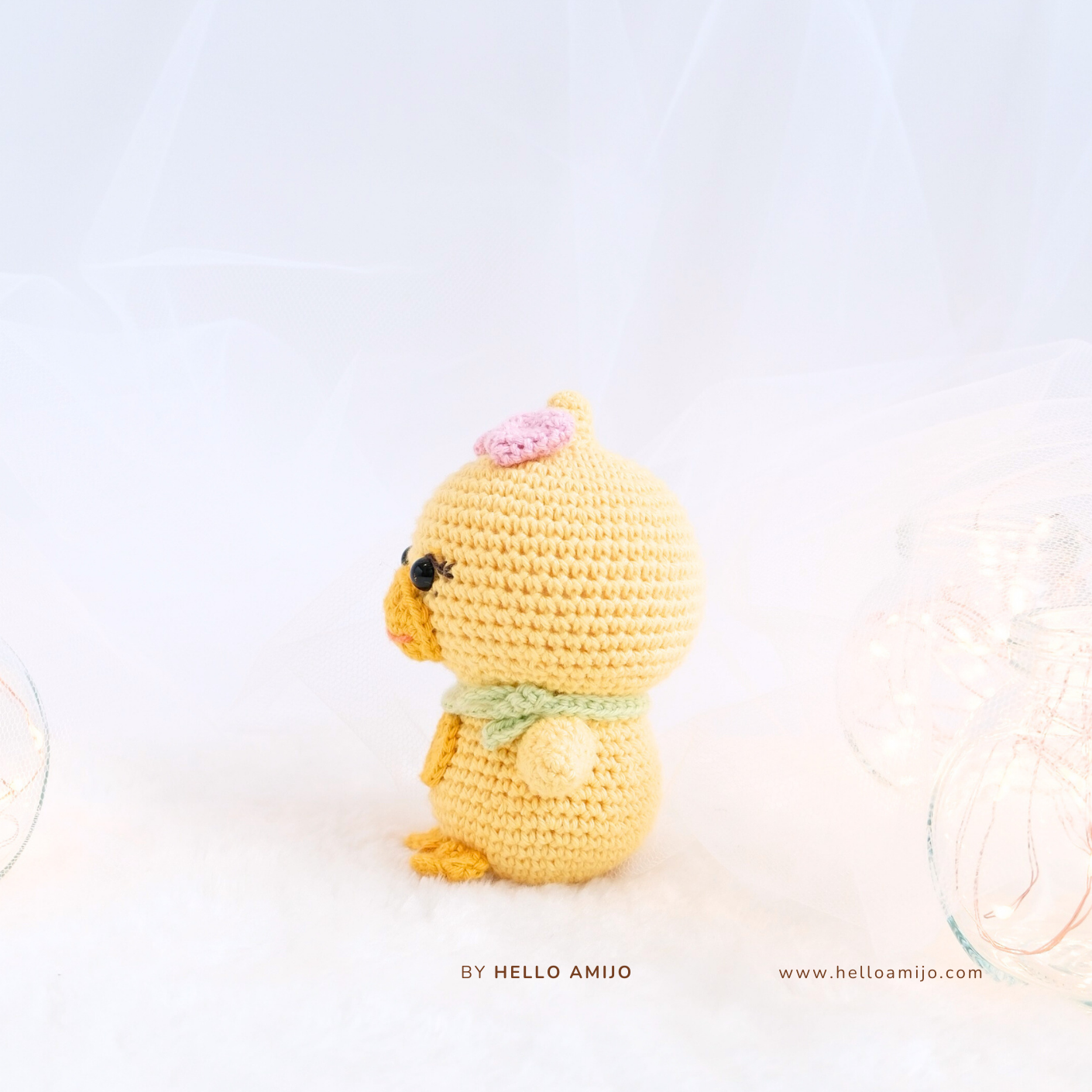 Pretty Duck Amigurumi Crochet Pattern PDF