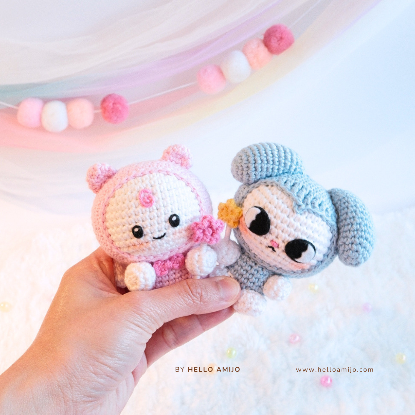Bundle 2 in 1 Fairy Amigurumi Crochet Pattern PDF