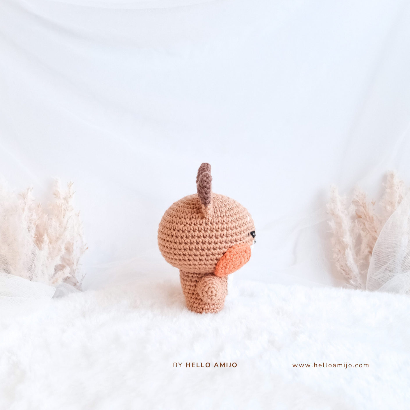 Chubby Fox Amigurumi Crochet Pattern PDF
