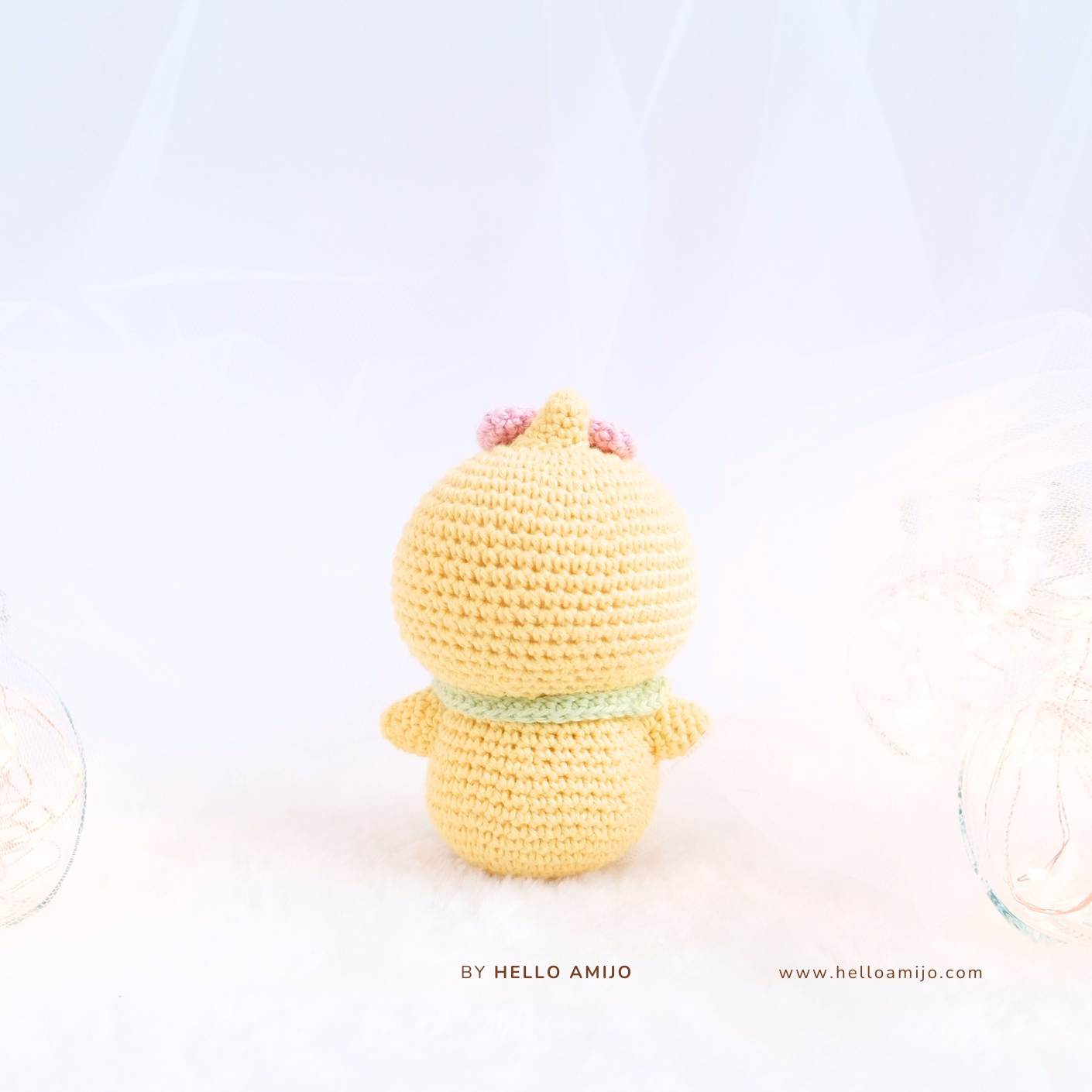 Pretty Duck Amigurumi Crochet Pattern PDF