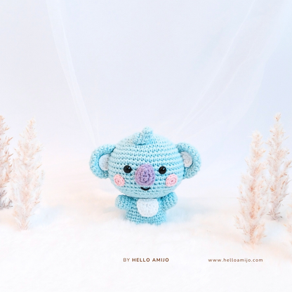 Cutie Koala Amigurumi Crochet Pattern PDF