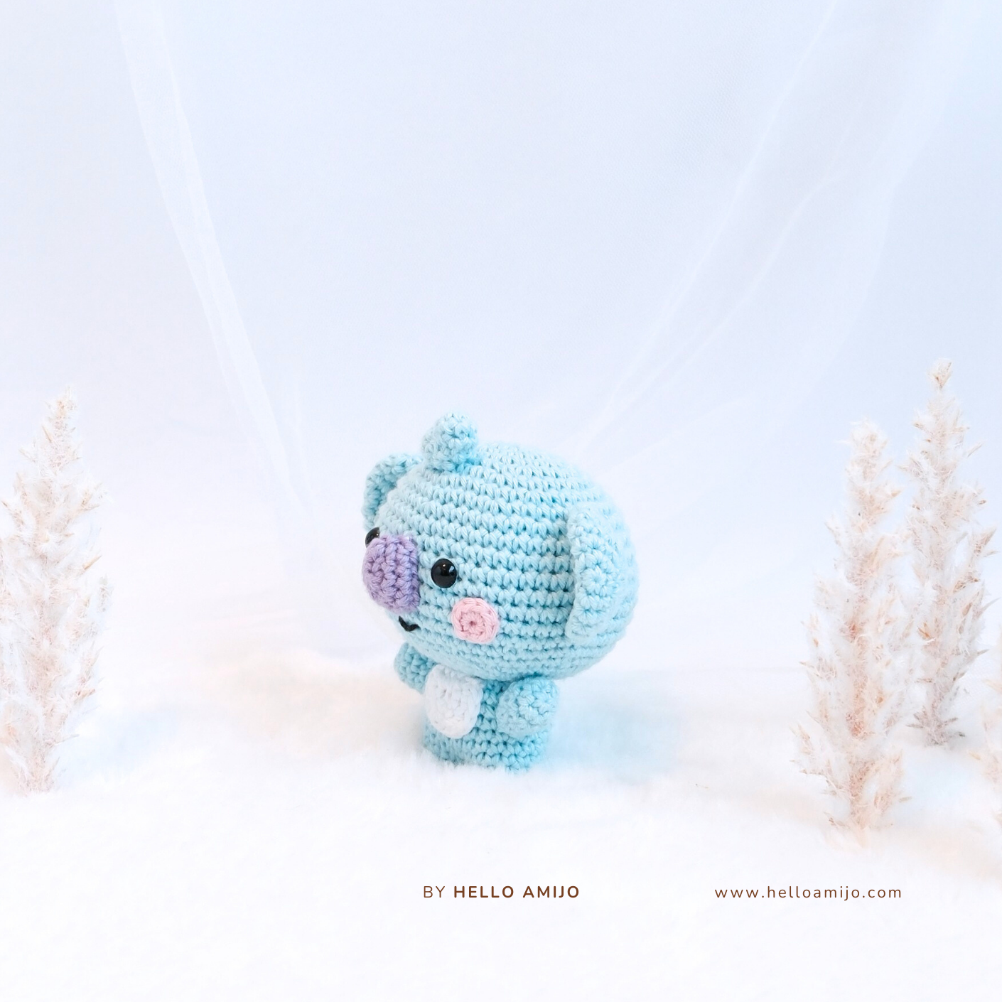 Cutie Koala Amigurumi Crochet Pattern PDF