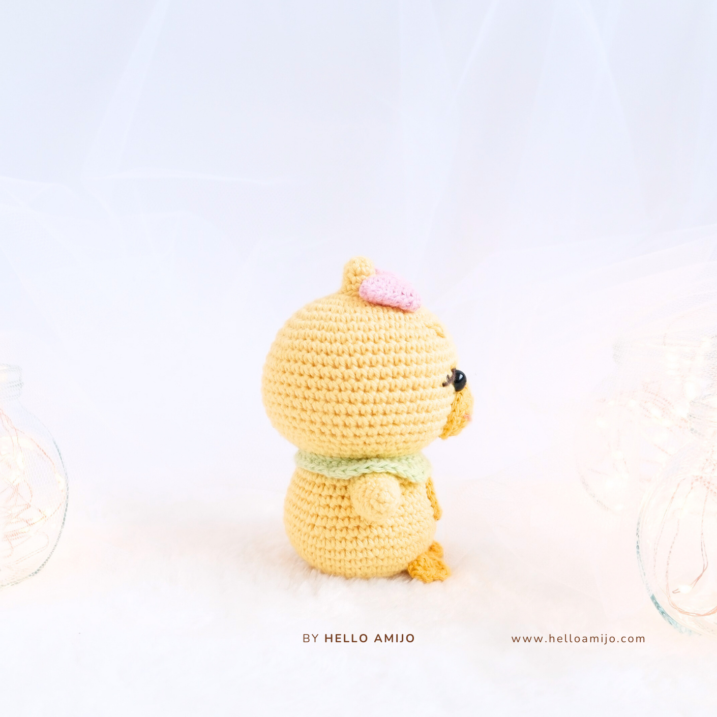 Pretty Duck Amigurumi Crochet Pattern PDF