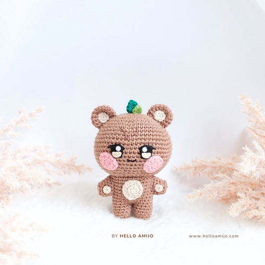 Lovely Teddy Amigurumi Crochet Pattern PDF