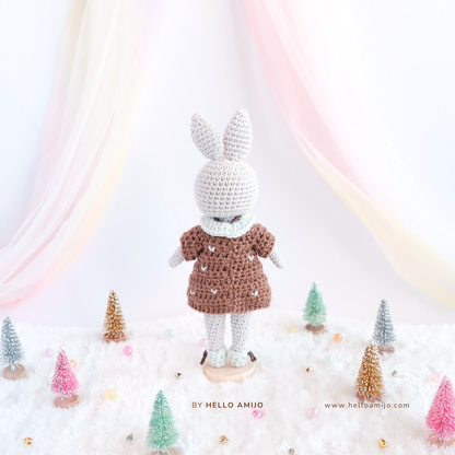 Joyce the Bunny Amigurumi Crochet Pattern PDF