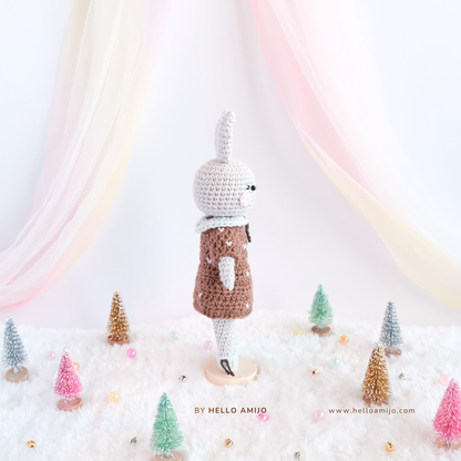 Joyce the Bunny Amigurumi Crochet Pattern PDF