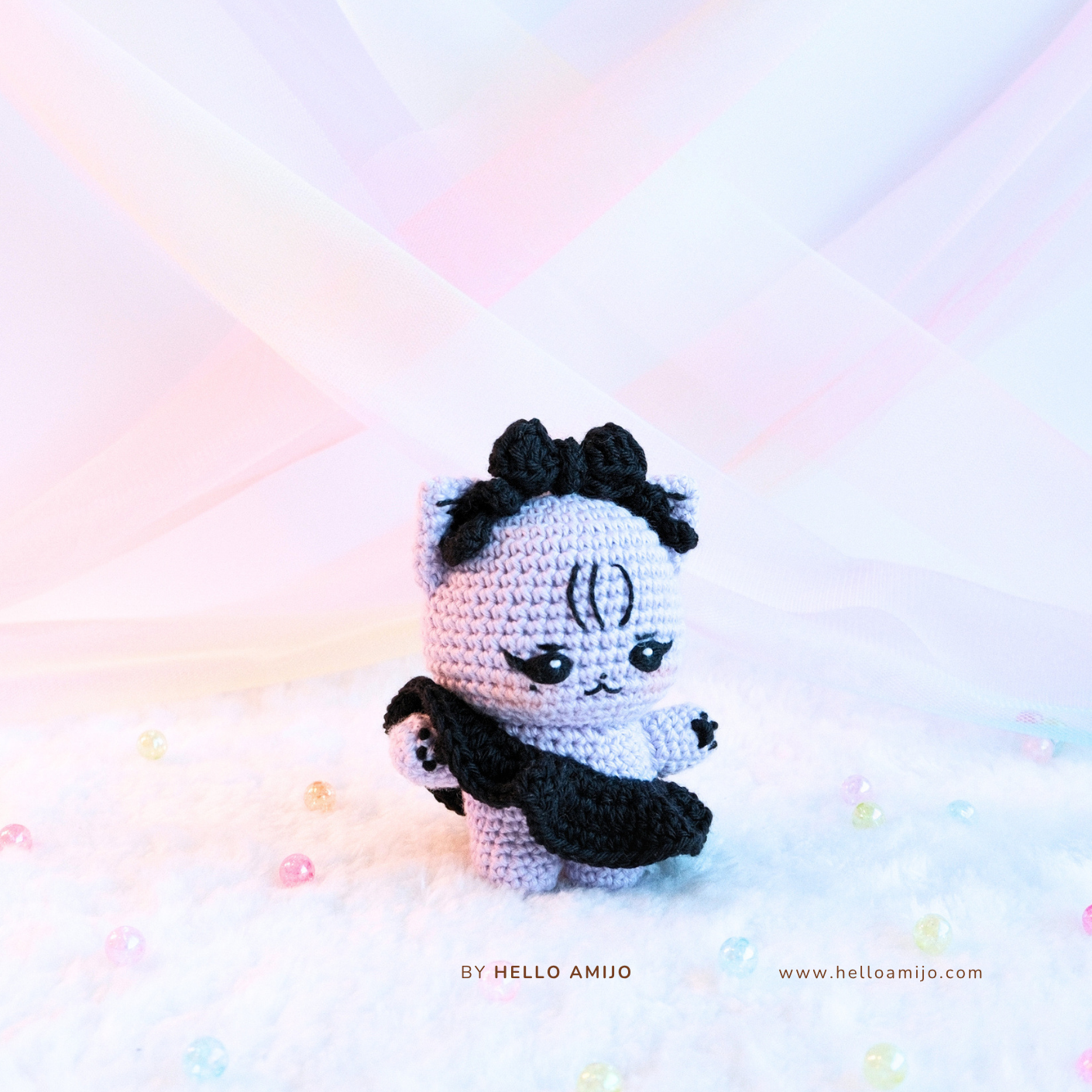 Lady Lavender Amigurumi Crochet Pattern PDF