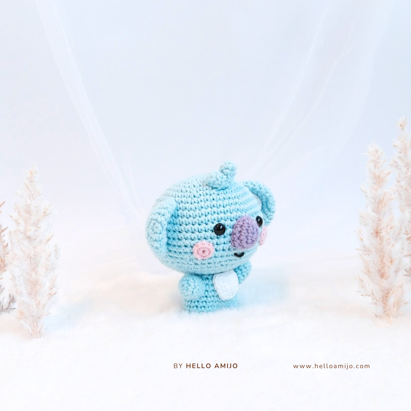 Cutie Koala Amigurumi Crochet Pattern PDF