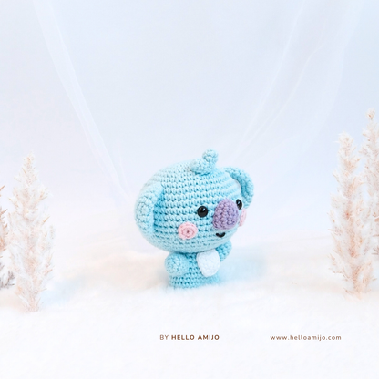 Cutie Koala Amigurumi Crochet Pattern PDF