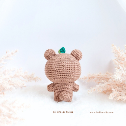Lovely Teddy Amigurumi Crochet Pattern PDF