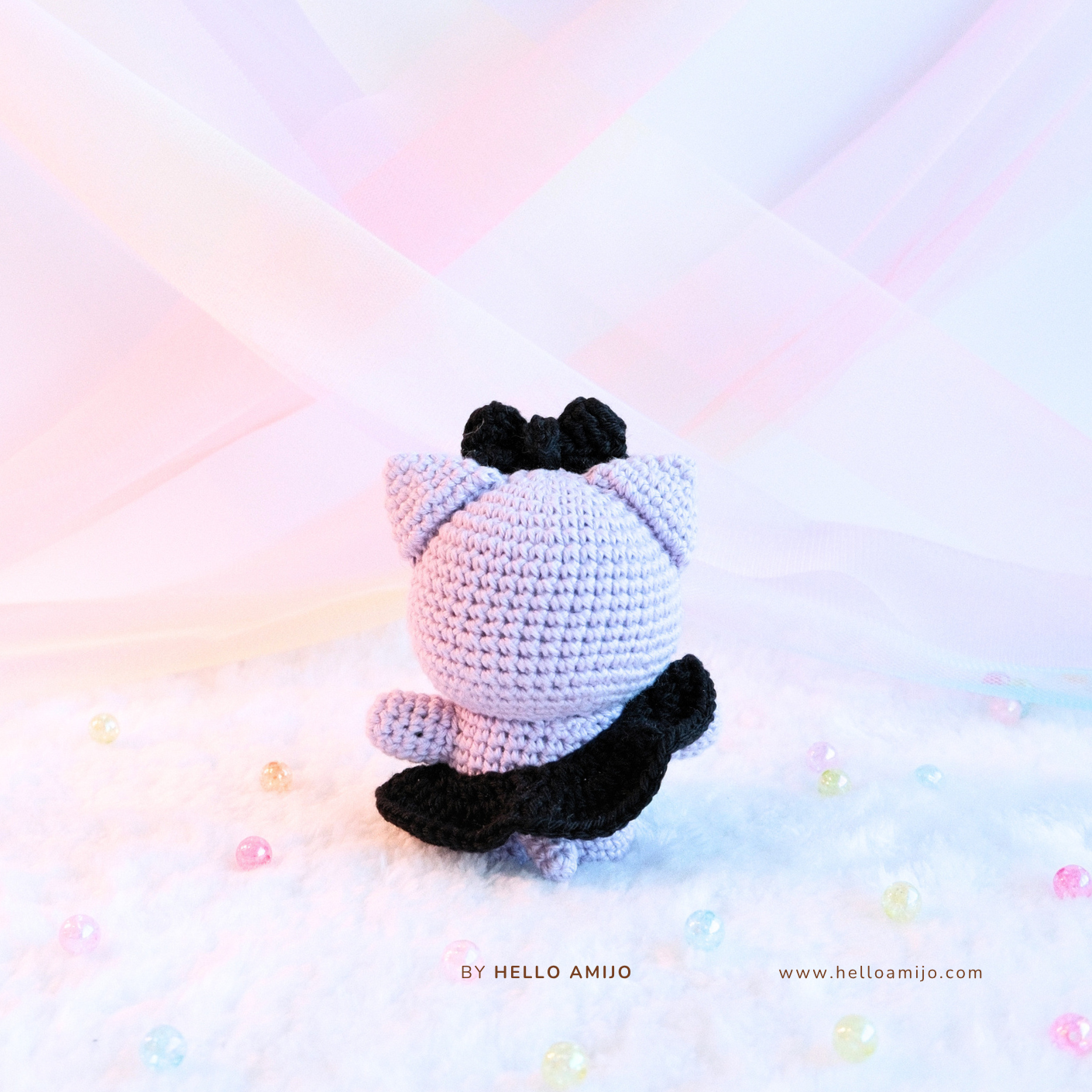 Lady Lavender Amigurumi Crochet Pattern PDF