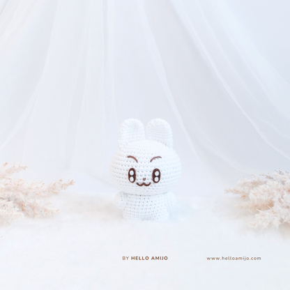 Pastel Bunny Amigurumi Crochet Pattern PDF