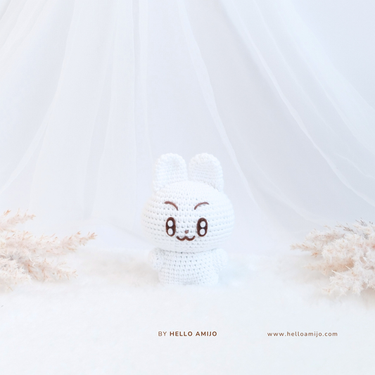 Pastel Bunny Amigurumi Crochet Pattern PDF