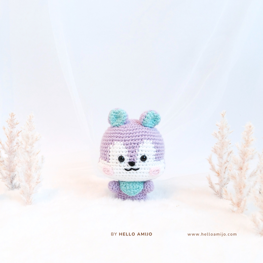 Cutie Squirrel Amigurumi Crochet Pattern PDF