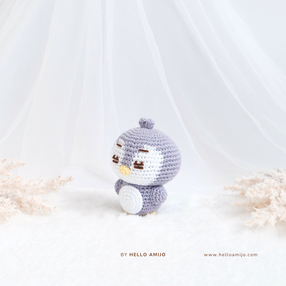 Pastel Penguin Amigurumi Crochet Pattern PDF