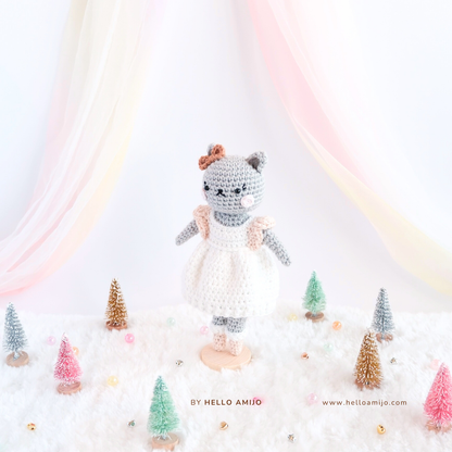 Amy the Cat Amigurumi Crochet Pattern PDF