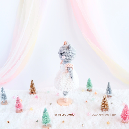 Amy the Cat Amigurumi Crochet Pattern PDF