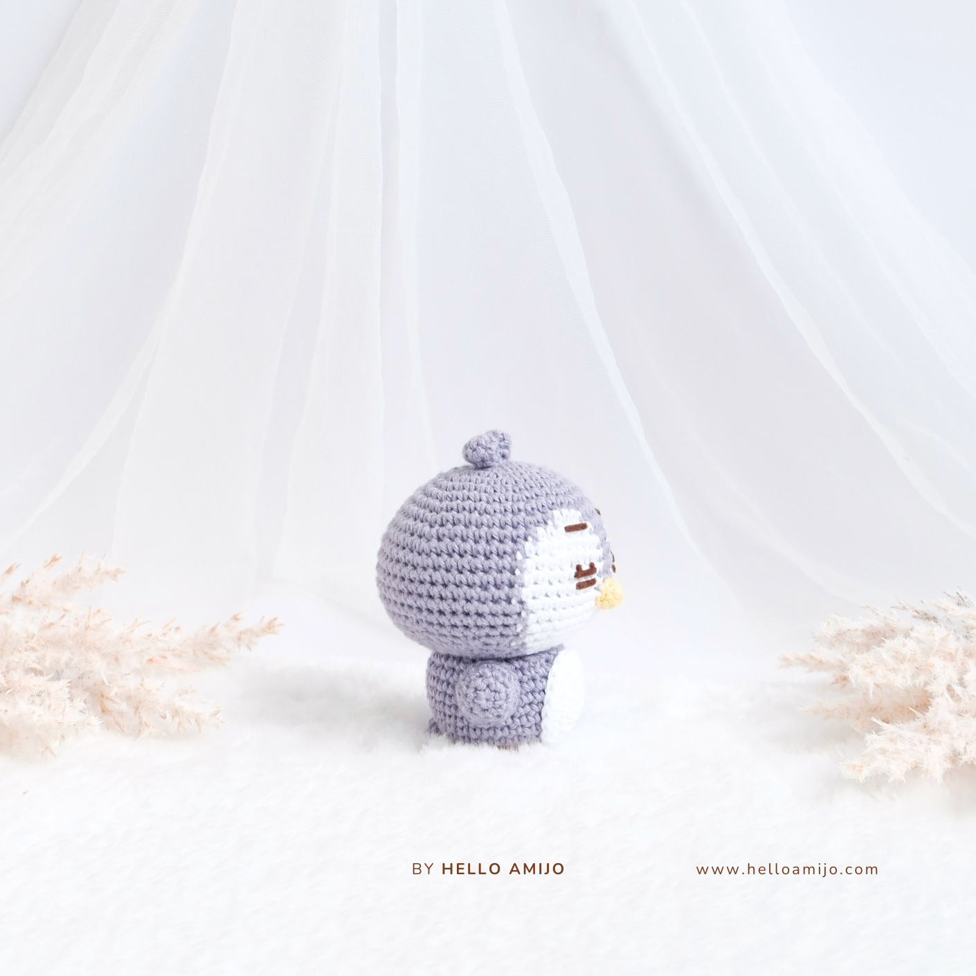 Pastel Penguin Amigurumi Crochet Pattern PDF