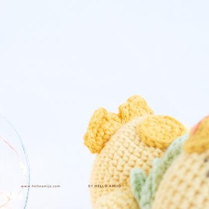 Pretty Duck Amigurumi Crochet Pattern PDF