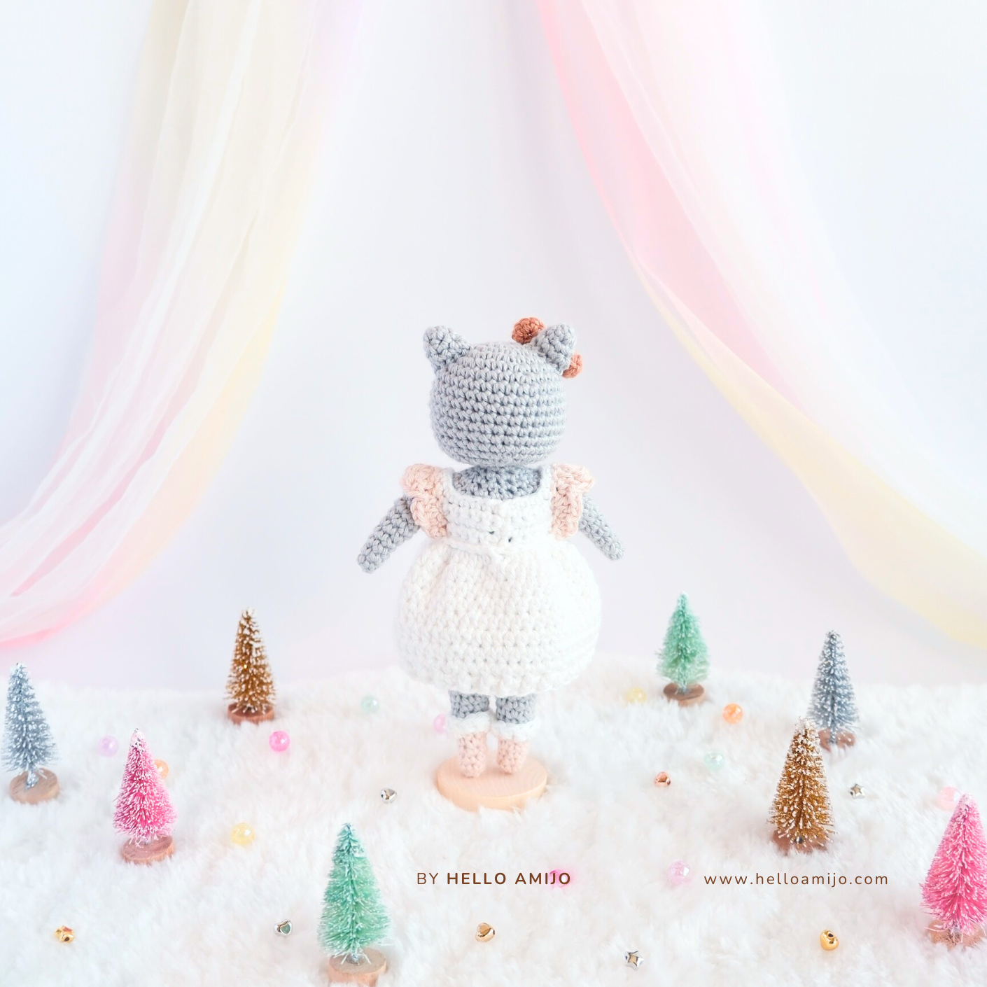 Amy the Cat Amigurumi Crochet Pattern PDF