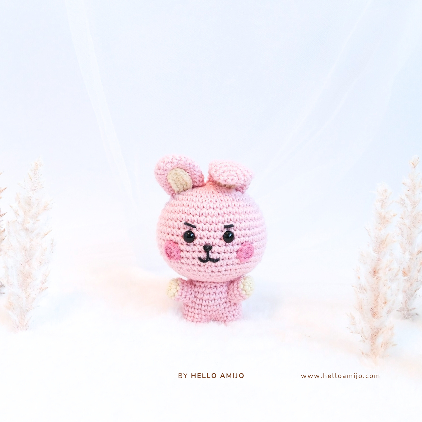 Cutie Bunny Amigurumi Crochet Pattern PDF