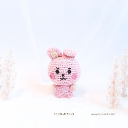 Cutie Bunny Amigurumi Crochet Pattern PDF