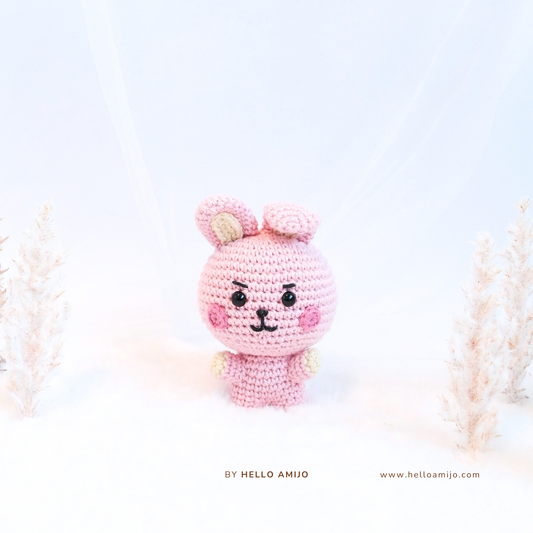 Cutie Bunny Amigurumi Crochet Pattern PDF