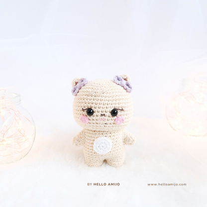 Pretty Squirrel Amigurumi Crochet Pattern PDF