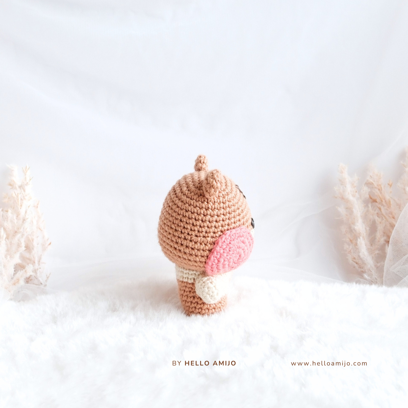 Chubby Squirrel Amigurumi Crochet Pattern PDF