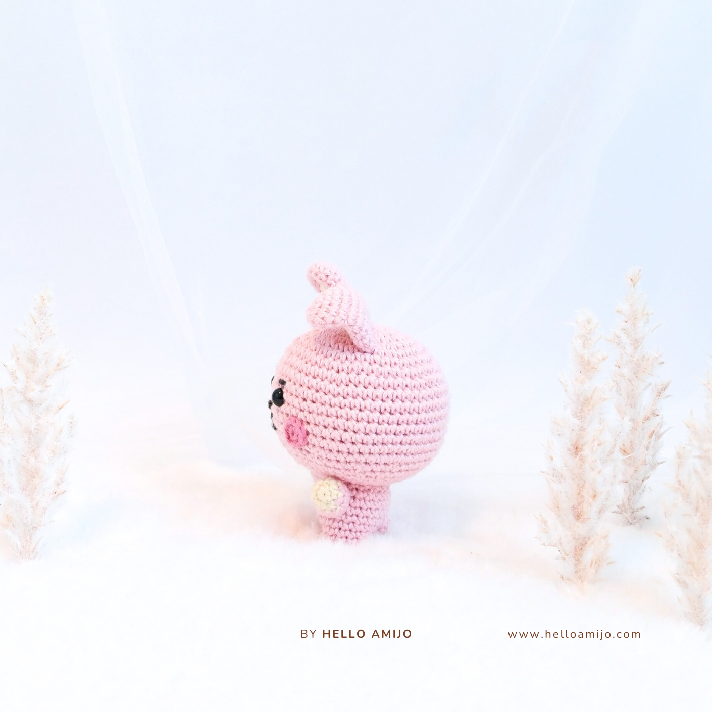 Cutie Bunny Amigurumi Crochet Pattern PDF