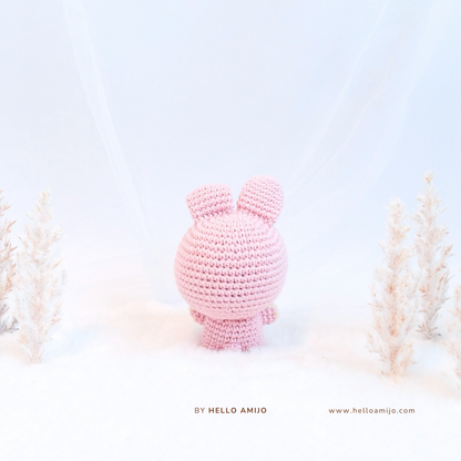 Cutie Bunny Amigurumi Crochet Pattern PDF