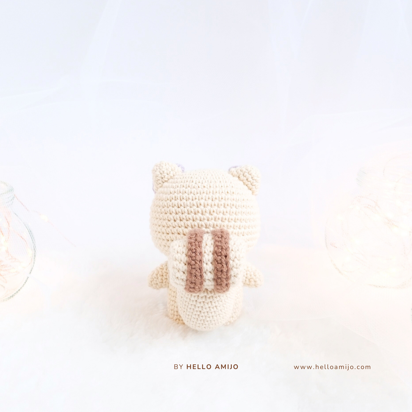 Pretty Squirrel Amigurumi Crochet Pattern PDF