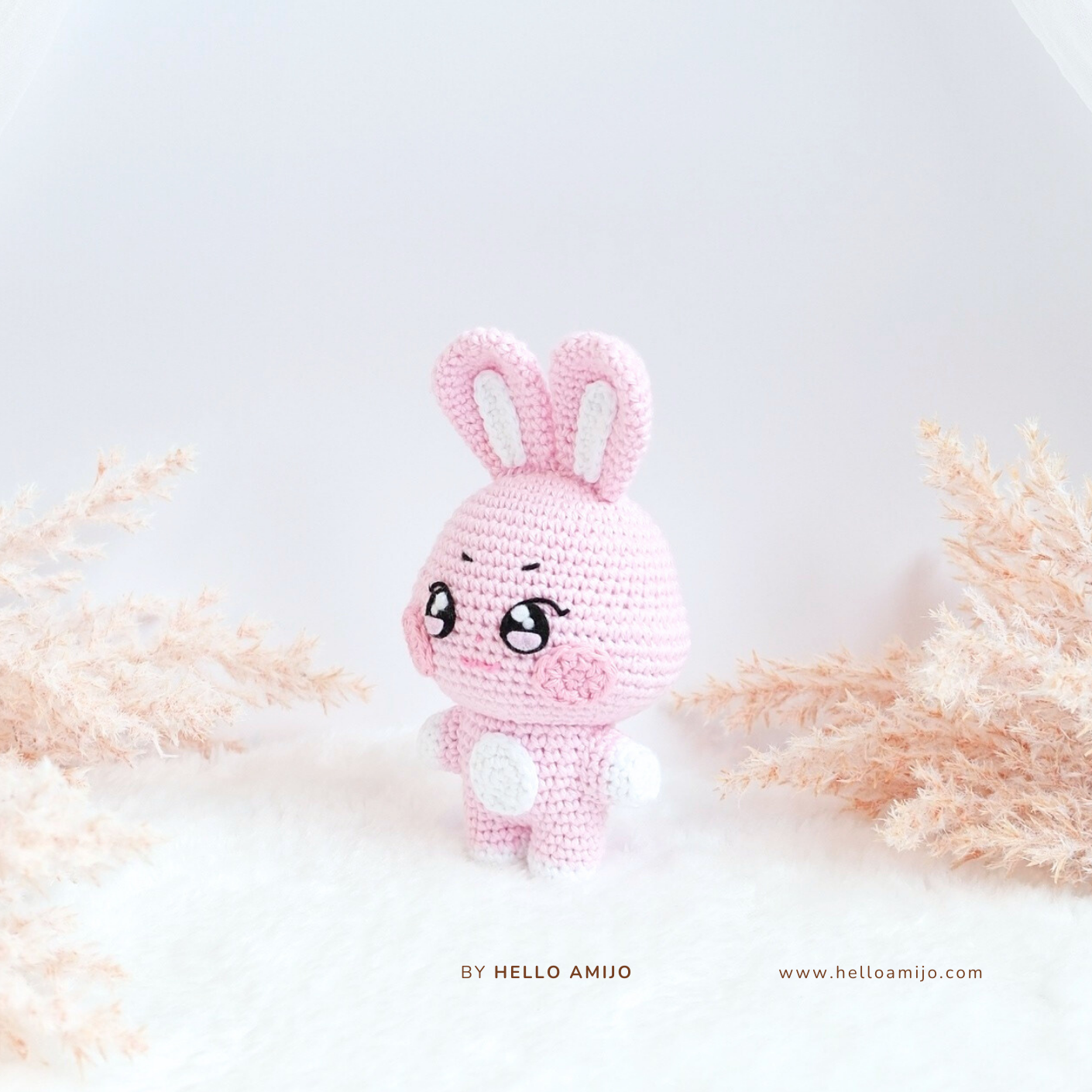 Lovely Bunny Amigurumi Crochet Pattern PDF