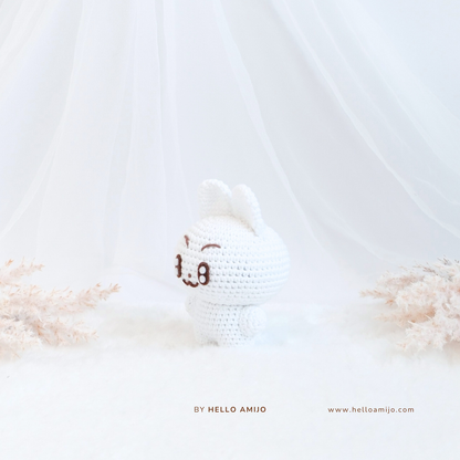Pastel Bunny Amigurumi Crochet Pattern PDF