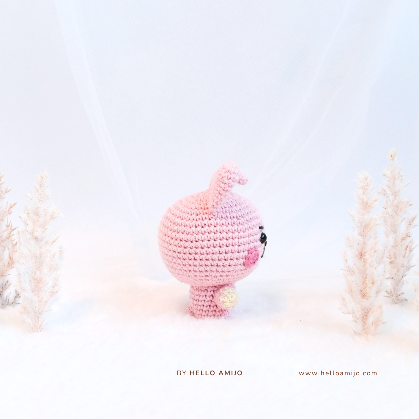 Cutie Bunny Amigurumi Crochet Pattern PDF