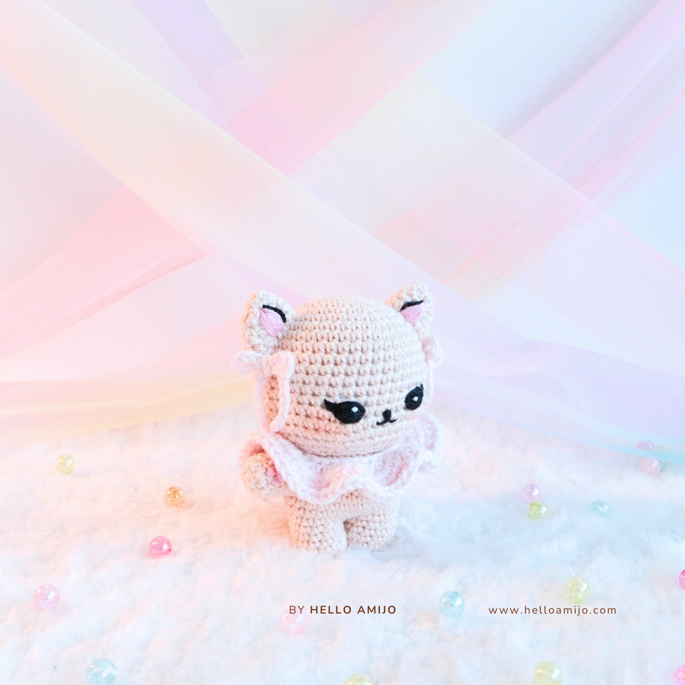 Lady Vanilla Amigurumi Crochet Pattern PDF