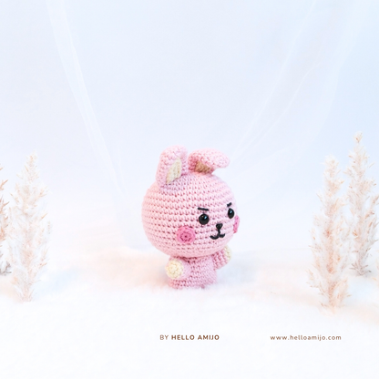 Cutie Bunny Amigurumi Crochet Pattern PDF
