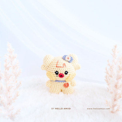 Tiny Yellow Duck Amigurumi Crochet Pattern PDF