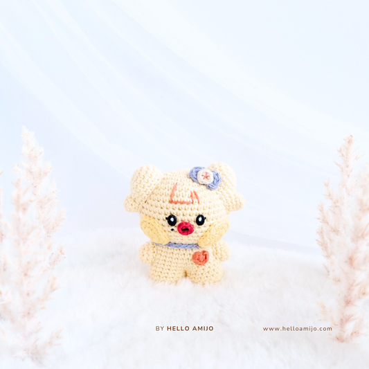 Tiny Yellow Duck Amigurumi Crochet Pattern PDF