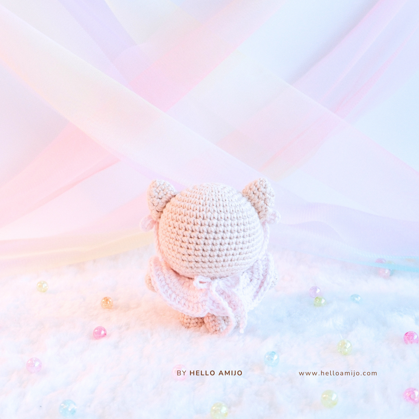 Lady Vanilla Amigurumi Crochet Pattern PDF