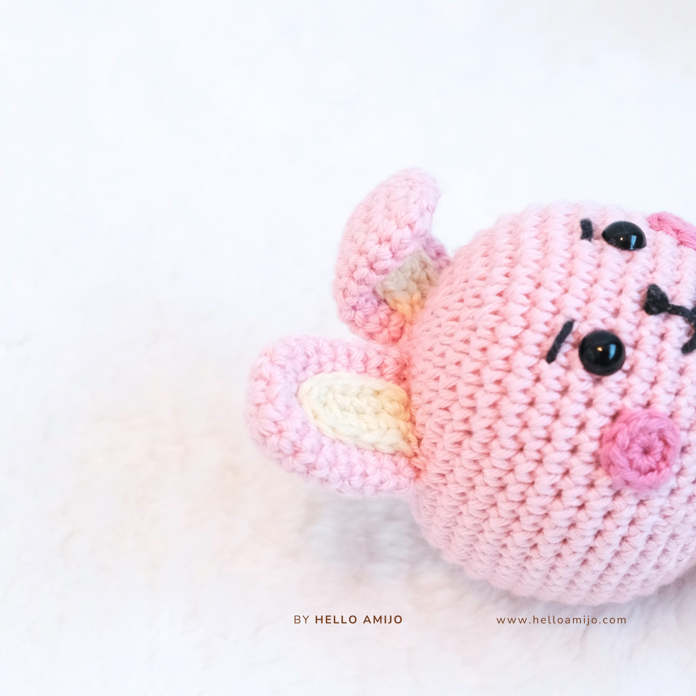 Cutie Bunny Amigurumi Crochet Pattern PDF