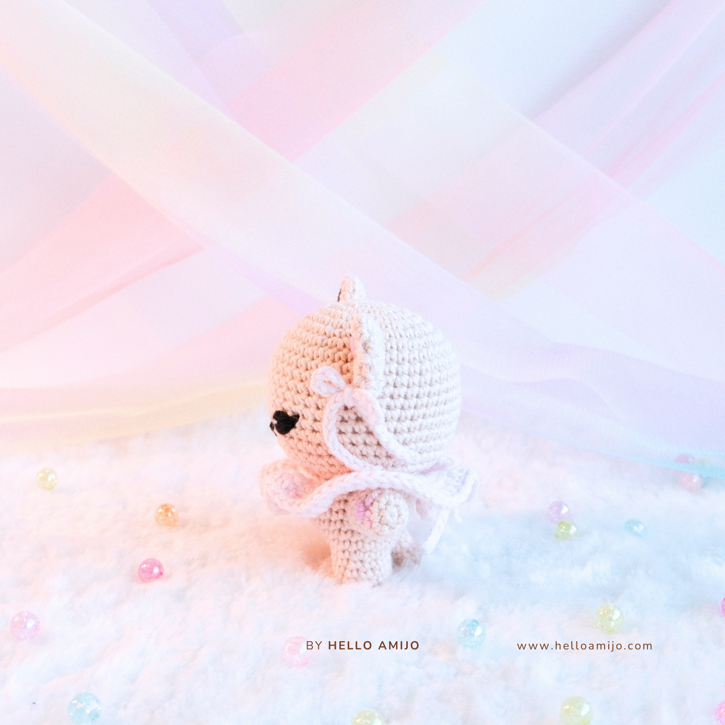 Lady Vanilla Amigurumi Crochet Pattern PDF