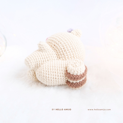 Pretty Squirrel Amigurumi Crochet Pattern PDF