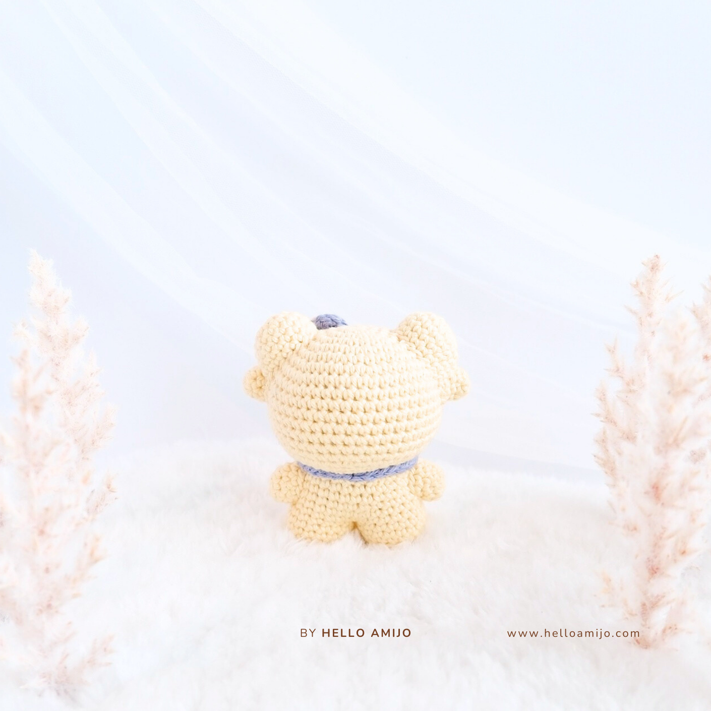 Tiny Yellow Duck Amigurumi Crochet Pattern PDF