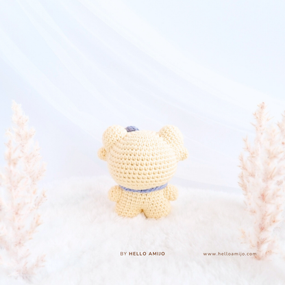 Tiny Yellow Duck Amigurumi Crochet Pattern PDF