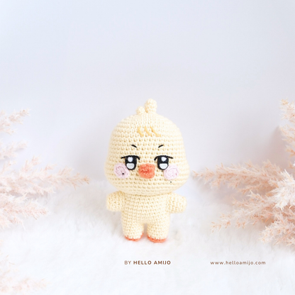 Lovely Duck Amigurumi Crochet Pattern PDF