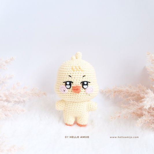 Lovely Duck Amigurumi Crochet Pattern PDF